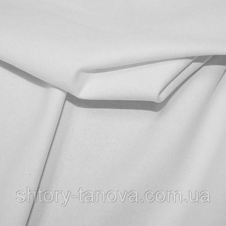 Тканина для оббивки і штор бавовна софт, білий, фото 1