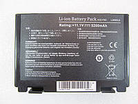 Батарея для ноутбука Asus A32-F82, 5200mAh, 6cell, 11.1V, Li-ion, чорна,