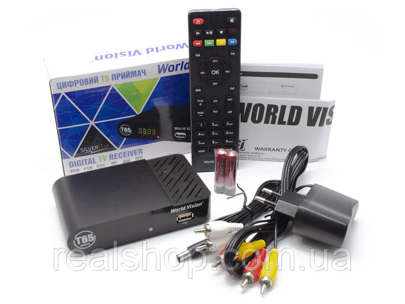 WORLD VISION T65 Т2 приймач TV тюнер
