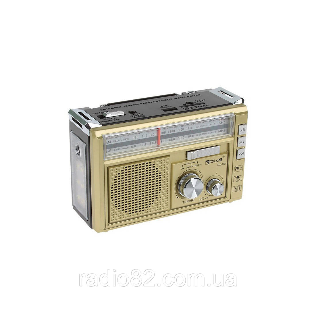 Радиоприёмник с bluetooth GOLON RX-382 - фото 3 - id-p626453865