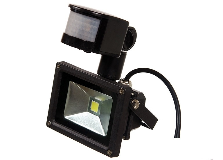 Світлодіодний прожектор із датчиком руху LP 10W, 220 V, IP67 with MS Econom
