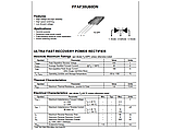 FFAF30U60DN/F30U60DN TO-3 — ультрашвидкий діод для зварювального інвертора (Refurb), фото 7