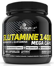 Глютамін Olimp Labs L-Glutamine 1400 mega caps 300 Сaps