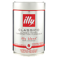 Кофе в зернах illy Classico 250 гр ж/б Италия Илли Классико средней обжарки Классический