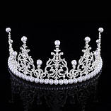 Весільна корона для нареченої Королева, фото 2
