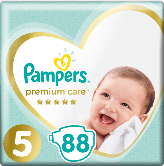 Подгузники детские Pampers Premium Care Dry Max Junior 5 (11-25 кг) Mega Pack 88 шт - фото 2 - id-p231366484