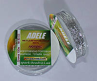 Люрекс нитка Адель No03 срібло