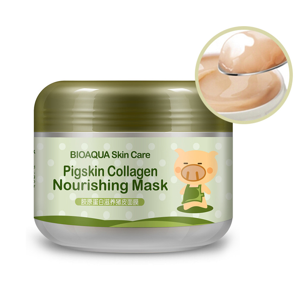 Опт Маска для обличчя з колагеном BIOAQUA Collagen Moisturizing Mask, 100 г