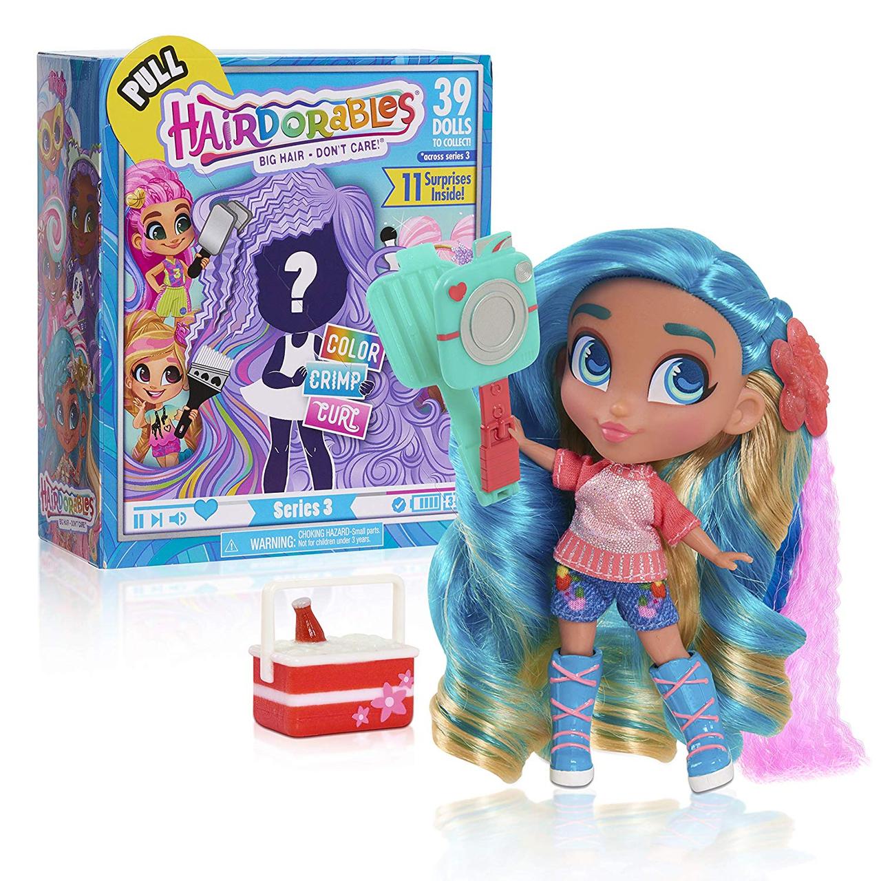 Лялька Хэрдораблс Series 3 Hairdorables Collectible Surprise