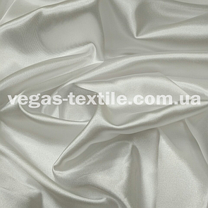 Атлас стрейч Білий