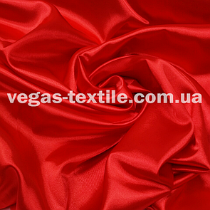 Атлас стрейч Червоний