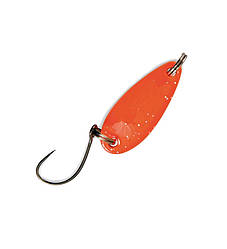 Блешня Nomura Akira Trout Area Spoon 2.0 гр 25мм Fluo Orange Silver Glitter