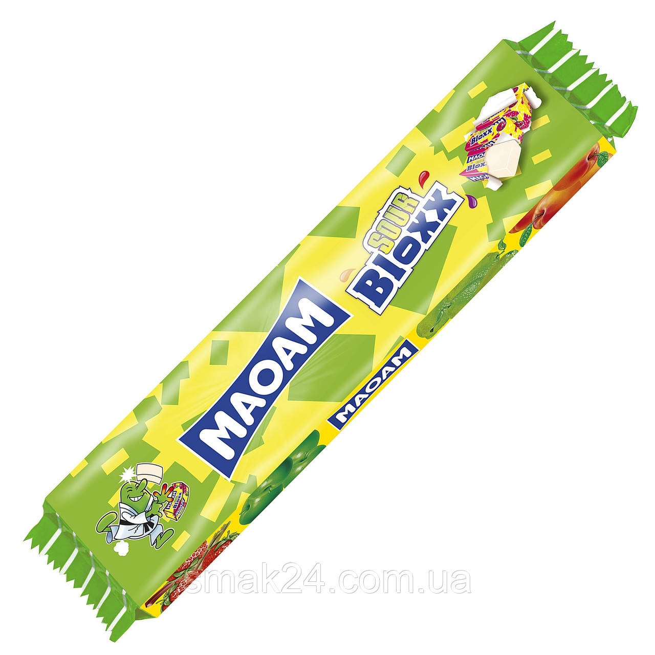 Жевательные конфеты Haribo Maoam Bloxx sour 220г (10х22г) Германия - фото 1 - id-p1023167993