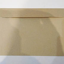 Конверт поштовий крафтовий С6 (161мм*114мм) коричневий, 75 гр, фото 3