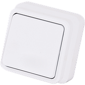 Вимикач Gunsan Misya зовнішній білий