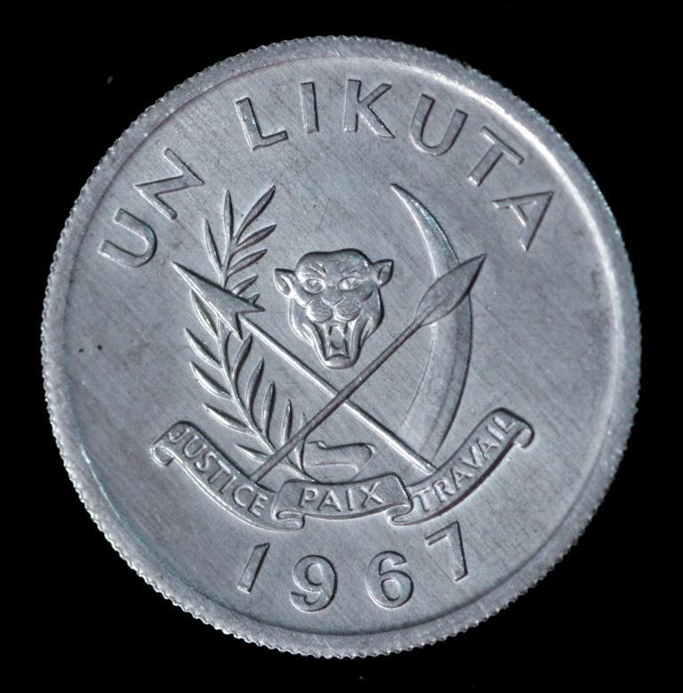 Монета 96 1 лікута 1967 р., фото 1