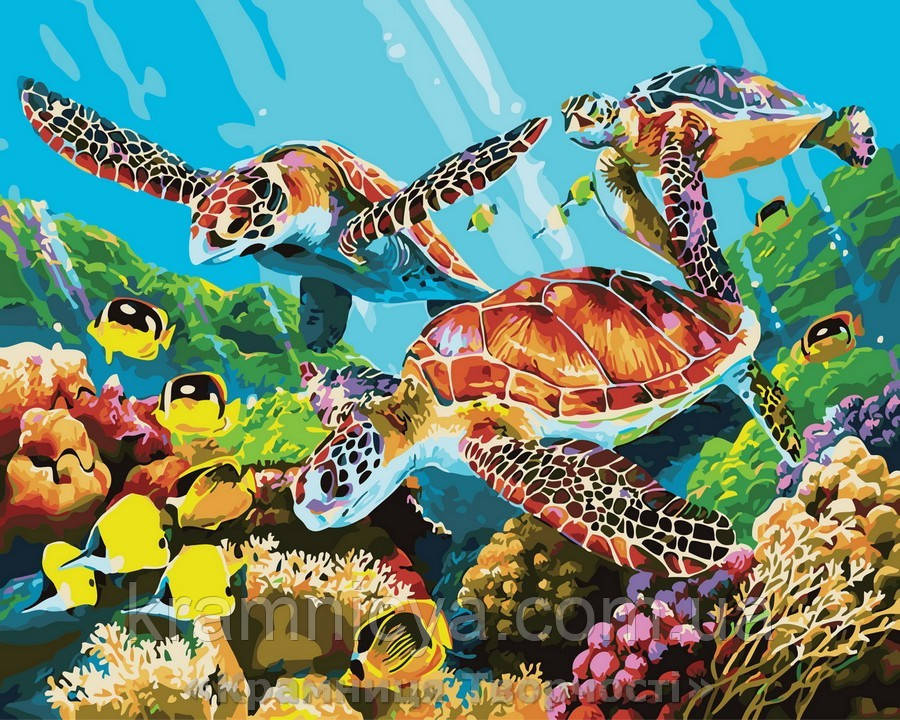 Картина за номерами 40x50 Підводний світ, Rainbow Art (GX29099)