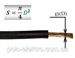 перетин дроти кабелю