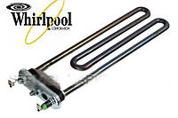 Тэн нагревательThermowatt 1950W 235 мм с отверстием под датчик для стиральных машин Whirlpool, (Италия)