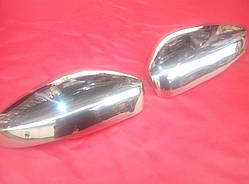 Накладки на дзеркала неірж Volkswagen Polo 2010-2017