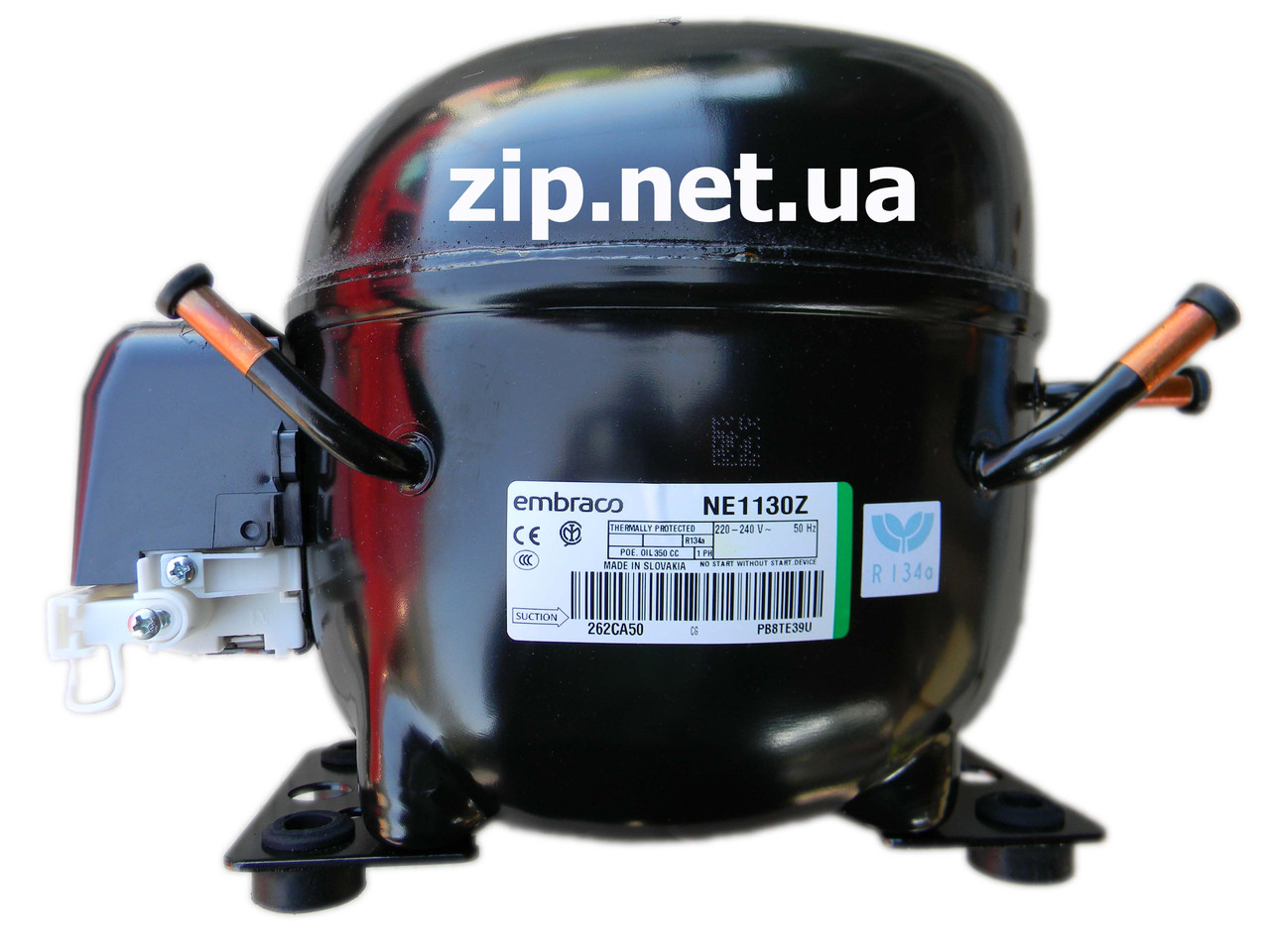 Компресор NE 1130 Z, R-134, 344 W, (220v), (12.12 куб.), embraco aspera, для холодильника