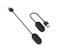 Кабель Mi Band 4 - 20см зарядное зарядка USB charger Mi Fit Черный