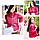 М524 Куртка жіноча весна-осінь марсала / бордова / вишневая, фото 2