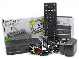 World Vision T64LAN Т2 приймач TV тюнер (ethernet)