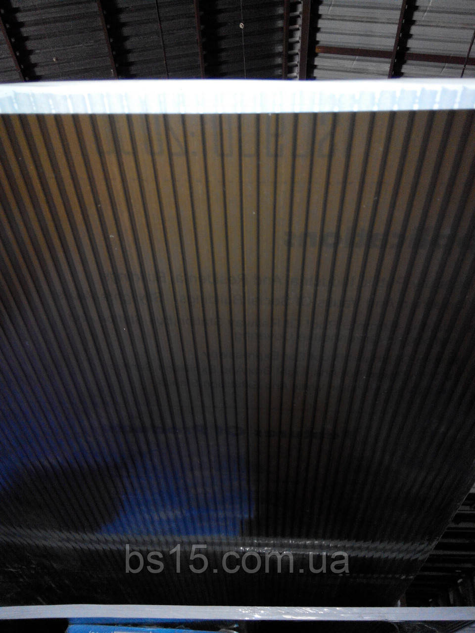 Поликарбонат сотовый 4мм бронза, с защитой от ультрафиолета - фото 5 - id-p111000781