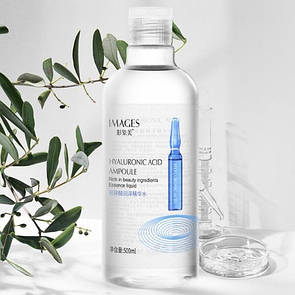 Тонер Images Hyaluronic Acid Ampoule з гіалуроновою кислотою, 500 мл