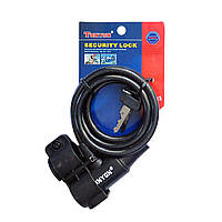 Замок велосипедний трос Tonyon 8x1500 мм TY505