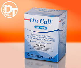 Ланцети універсальні On Call — 100 шт.