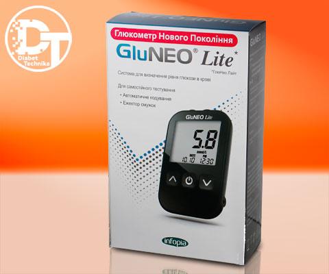 Глюкометр GluNeo Lite (ГлюНео Лайт), фото 1