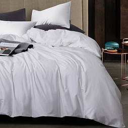 Підковдра 145х215см сатин Ярослав №3 білий