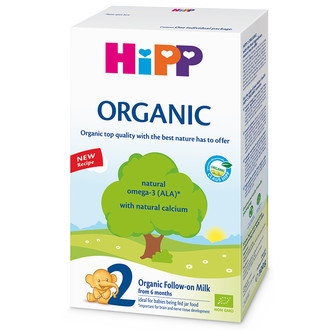 Суха дитяча молочна суміш HiPP Organic 2, 300 г