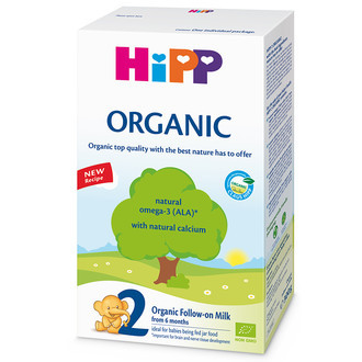 Сухая детская молочная смесь HiPP Organic 2, 300 г - фото 1 - id-p254822431