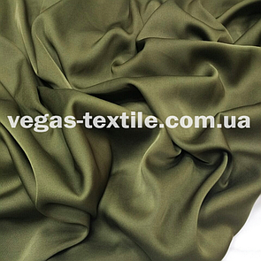 Тканина Шовк Армані Хакі