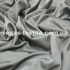 Тканина шовк Армані Світло-сірий