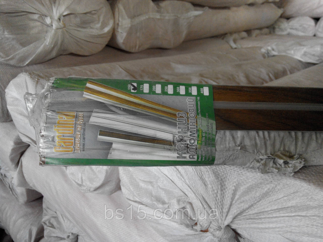 Карниз 3,5метра алюминиевый для штор и гардин, ассортимент цветов, доставка по Украине - фото 3 - id-p298300284