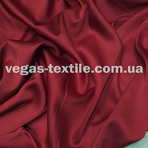 Тканина Шовк Армані Бордовий