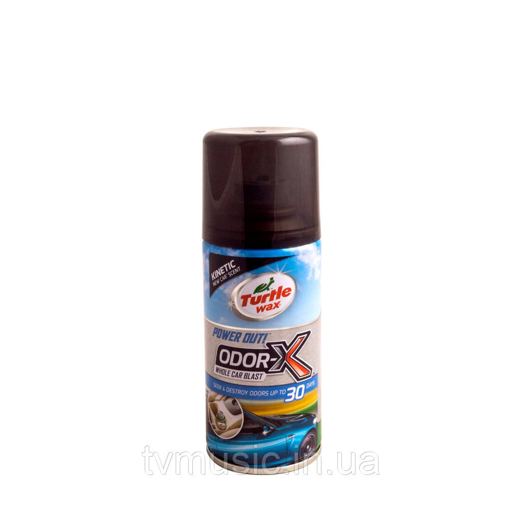 Очисник кондиціонера Turtle Wax Odor-x Whole Car Blast 100 мл, фото 1
