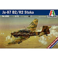 JU - 87 B2 STUKA. Збірна модель літака. 1/72 ITALERI 1292