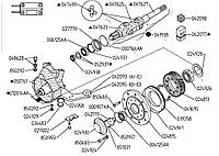 042077 MERLO ремкомплект бортовой передачи