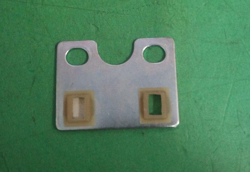 Пластина голови напрямна штанг бензинового двигуна 188f, фото 1