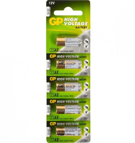 Батарейка GP 23A (ціна за 5шт/блістер), фото 1