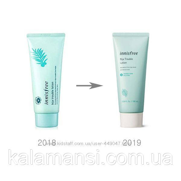 Активный лосьон для чувствительной проблемной кожи Innisfree Bija Trouble Lotion 100 мл - фото 3 - id-p1023514966