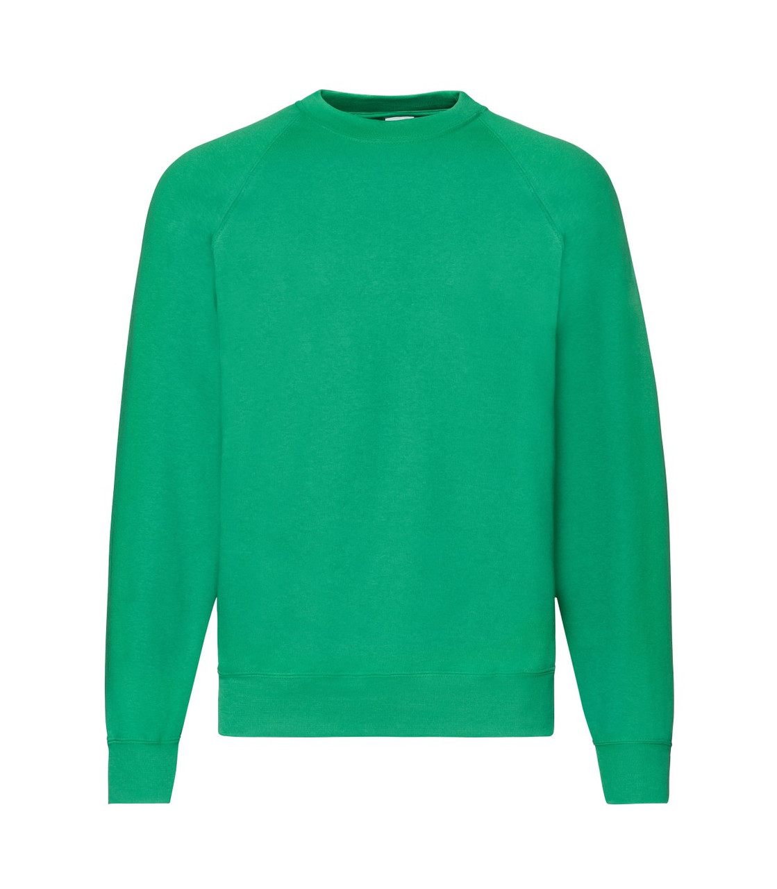 Чоловічий светр-реглан утеплений зелений 216-47