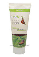 Пенка с экстрактом улитки Farmstay Snail Pure Cleansing Foam 180 мл