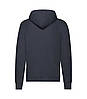 Чоловіча легка толстовка з капюшоном темно-синя 140-АZ, фото 2