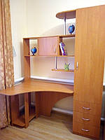 Стіл комп'ютерний Оскар 4Д колір вільха